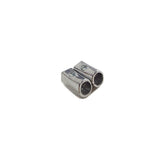 Scootopia Lambretta Series 3 LI, SX, TV Bottom Legshield Beading End Cap Set (1 Pair).