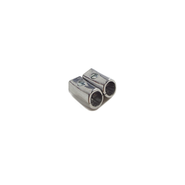 Scootopia Lambretta Series 3 LI, SX, TV Bottom Legshield Beading End Cap Set (1 Pair).