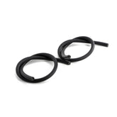 Tutto Lambreta LI SX TV DL GP Black Legshield Rubber Set  (1 Pair)