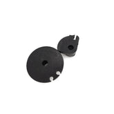 Scootopia Lambretta Late Series 3 LI, SX Black Nylon Gear & Throttle Roller Set