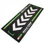 Biketek 'Series 7' Garage Mat - 'Rising Sun - Green' (190x80cm)