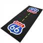 Biketek Custom Garage Mat - 'Route 66' (250x100cm)