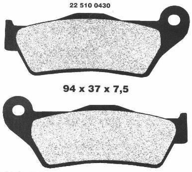 Brake Pads 22 510 0430