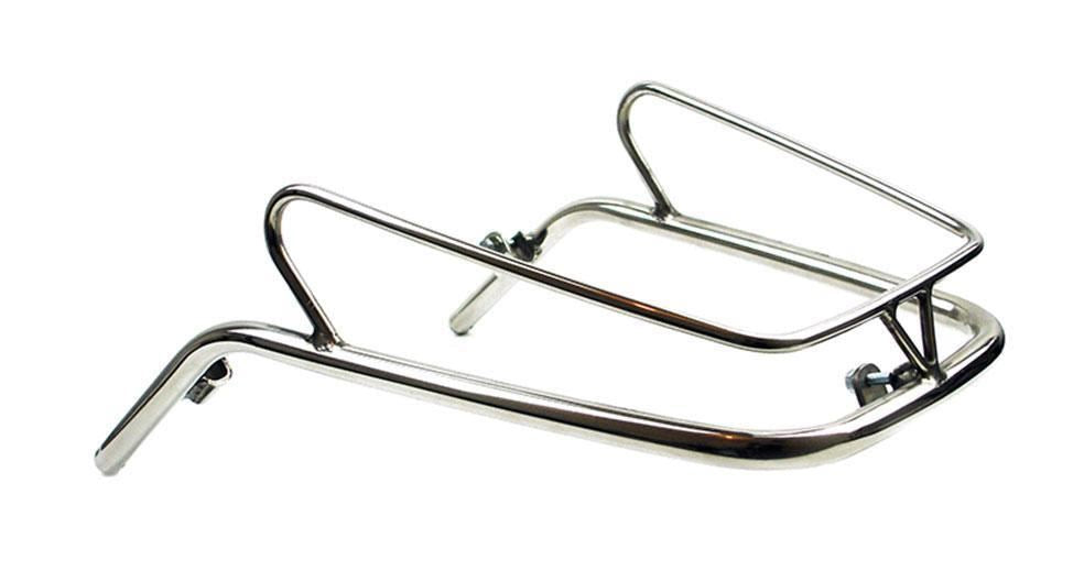 Vespa PX PE T5 Front Bumper Bar - Polished Stainless Steel