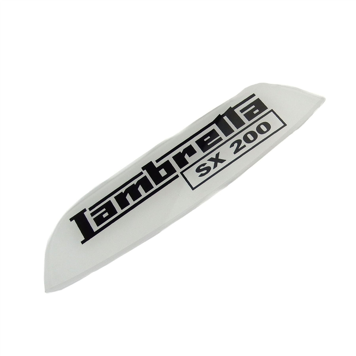 Lambretta Series 3 SX 200 Rear Frame Badge Insert