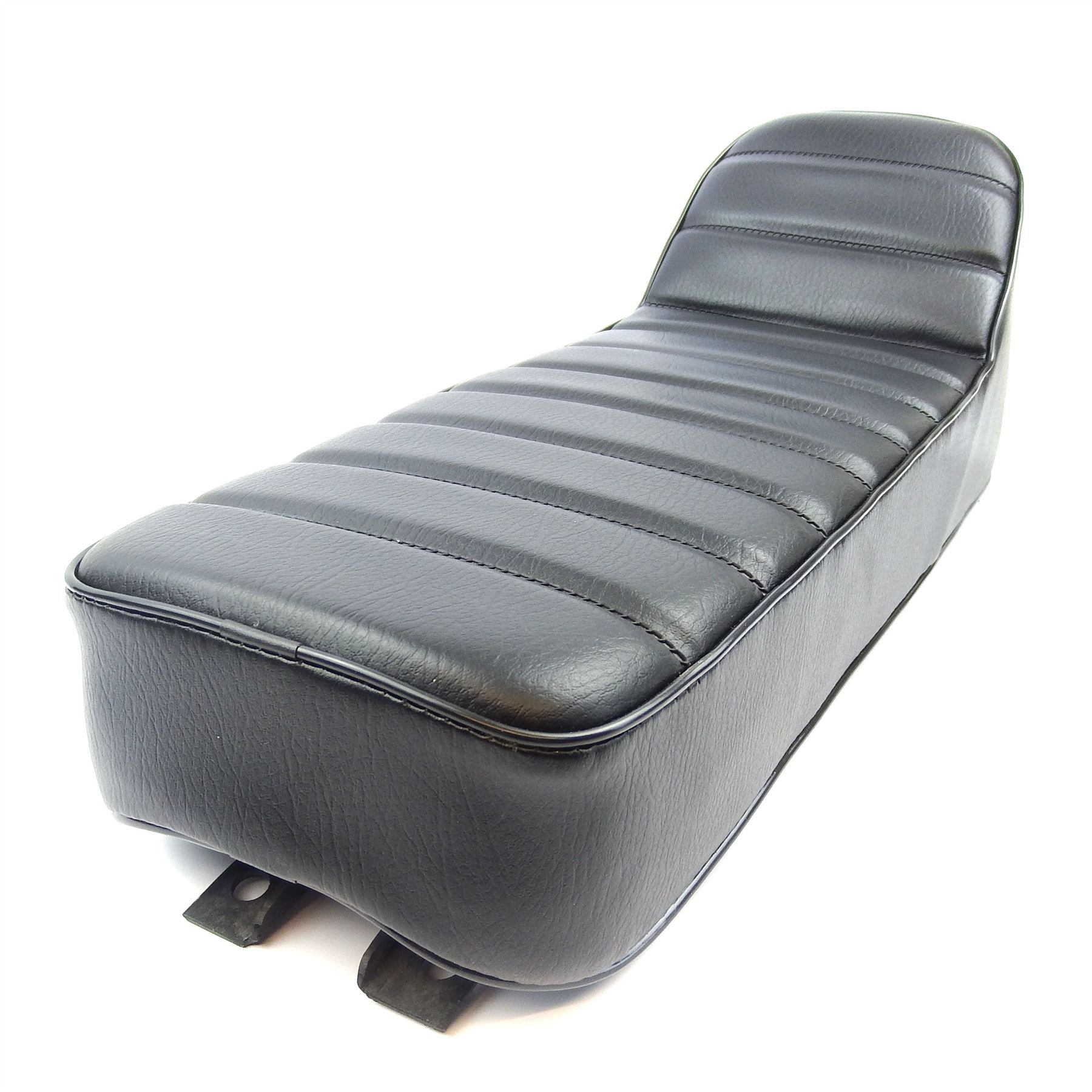 Lambretta Series 1 2 3 Li GP SX TV Short Ancillotti Slope Back Seat - Black