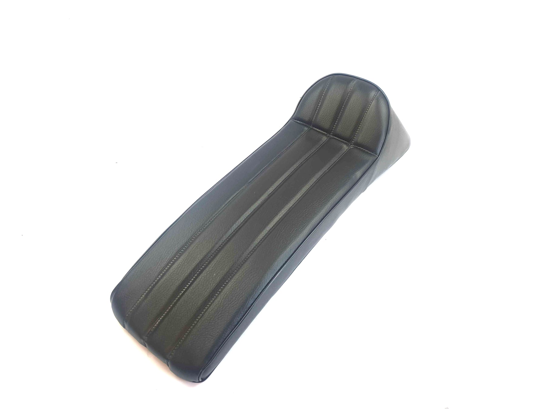 Lambretta Series 1 2 3 Ancillotti Extra Long Slope Back Gori Style Seat - Black - No Logo