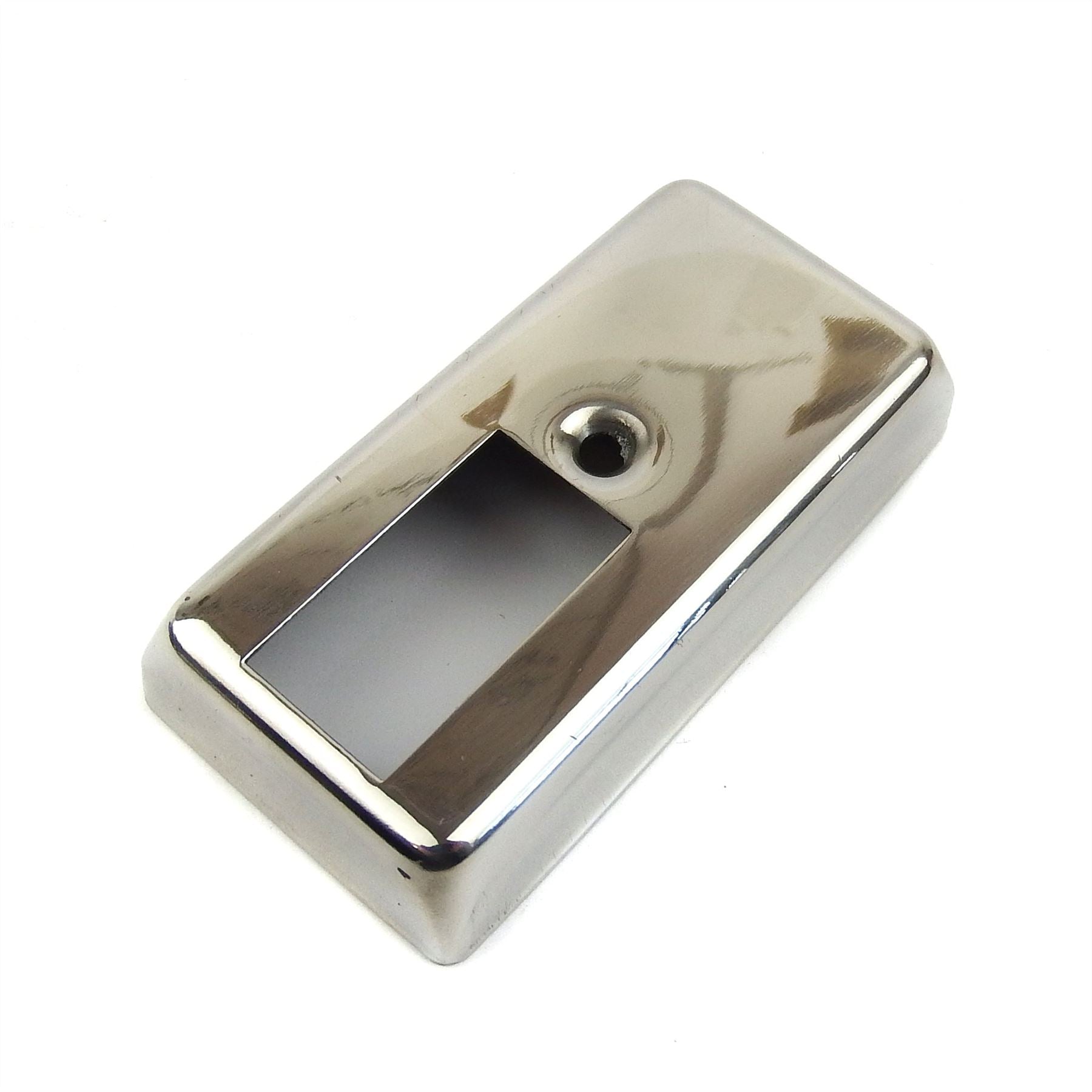 Vespa PX EFL T5 Indicator Switch Cover - Polished Stainless Steel