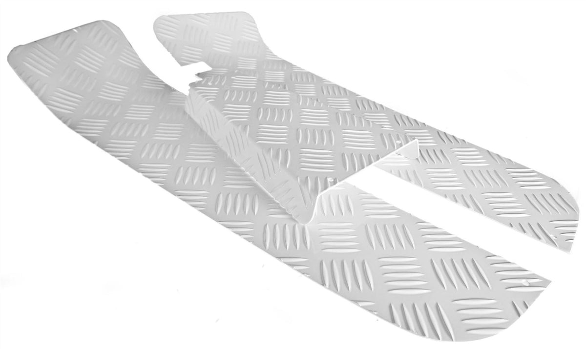 Vespa PX PE T5 LML Floor Board Runner Set Chequered White