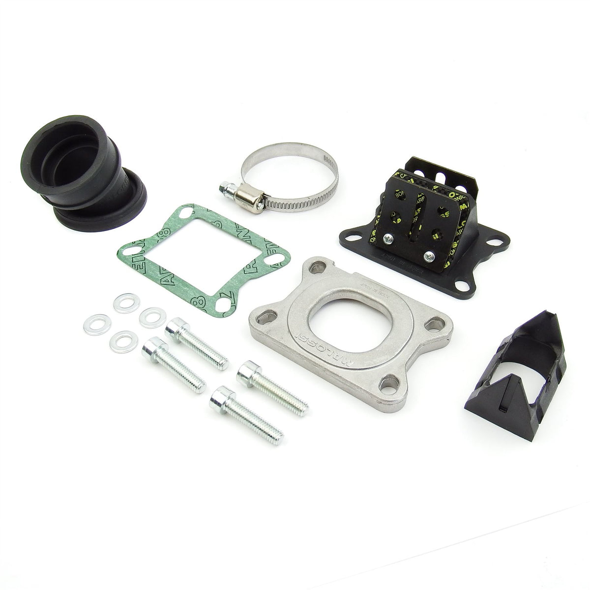 Vespa PX 125-200 T5 Super Rally MALOSSI MHR X360 Carburettor Reed Block for AM6 Motors PX/PK Direct Intake