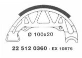 Brake Shoes 22 512 0360