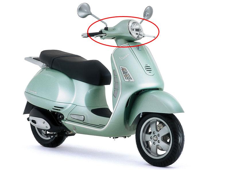 Automatic - Body Work - Vespa GT - Handlebar Cover - Front