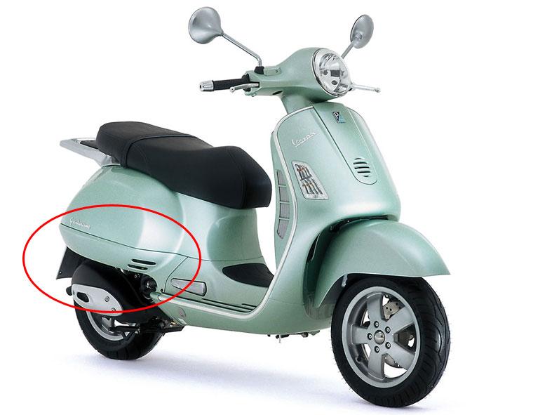 Automatic - Body Work - Vespa GT - Side Panel Bottom - Right