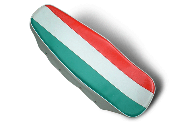 Lambretta - Seat Cover Dual - Italian Flag - Made To Order