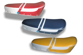 Lambretta - Seat Dual - 2Colours - Made To Order