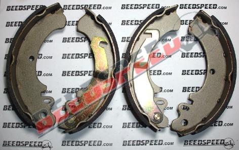 Brake Shoes 22 512 0220 - Vespa Rear - Ape - Shoe Kit (2 Pairs)