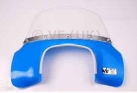 Lambretta - Flyscreen - MOD Style - GP - Solid Blue