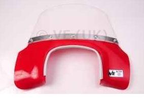 Lambretta - Flyscreen - MOD Style - GP - Solid Red