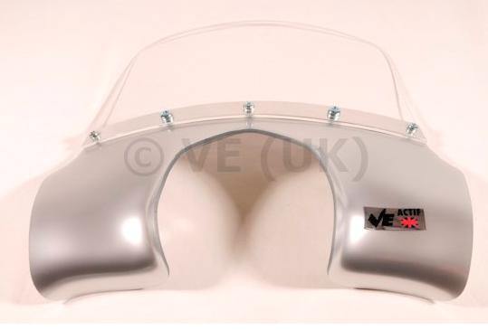 Lambretta - Flyscreen - MOD Style - SX - Silver