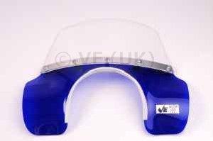 Vespa - Fly Screen - MOD Style - PX/PE/T5/LML - Transparent Blue
