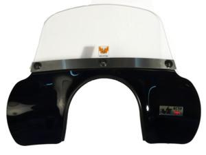 Automatic - Windscreen - Vespa LX - MOD Flyscreen - Black/Blue/R