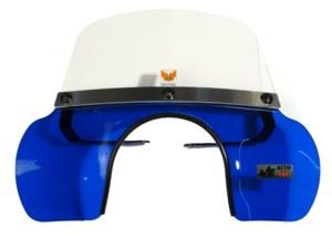 Automatic - Windscreen - Vespa LX - MOD Flyscreen - Black/Blue/R