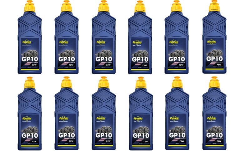 Oil - Putoline - GP10 Synthetic Light Gearbox Oil SAE 75w -1 Litre - Box/12 Pack