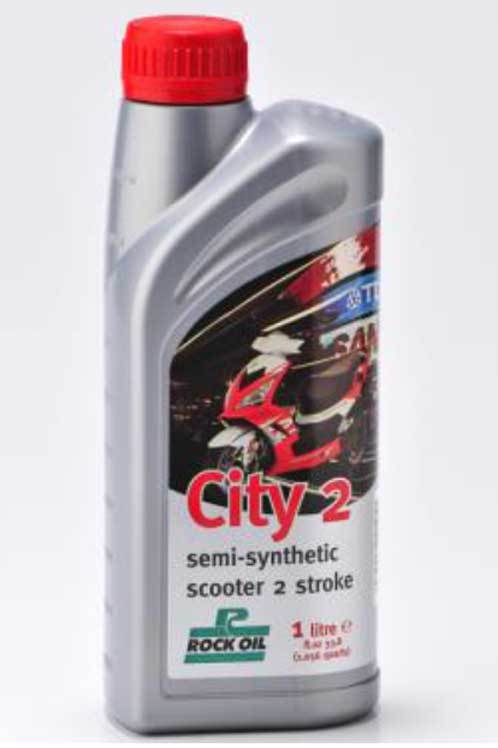 Oil - Rock Oil - 2Stroke City2 Semi Synthetic - 1 Litre