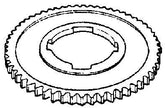 Vespa - Gearbox - Gear Cog 4th - LML 4T - 35 Tooth