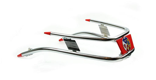 Vespa - Front Bumper Bar - Cuppini - Rally/Sprint - With Red Trim