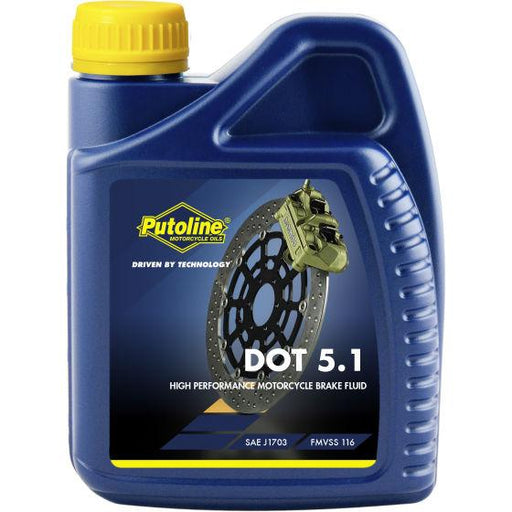 Brake Fluid - Putoline Dot 5.1 - 500ml