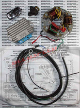 Vespa - Stator Plate - Super/Sprint/VBB - 12 Volt Lighting Conversion Kit, Full