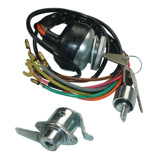 Lambretta GP DL Ignition Switch Set - TV Ignition ToolBox & Steering Lock