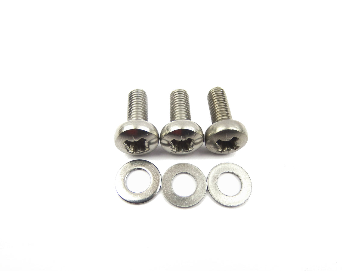 Vespa Stator Plate Fixing Kit Screws & Washers in Stainless