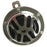 Large 100mm Universal Chrome Horn 12V AC