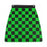 Universal Pressed Chequered Type Mudflap Green & Black