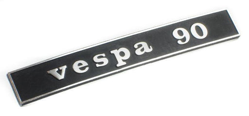 Vespa 90 V90 Rear Frame Badge