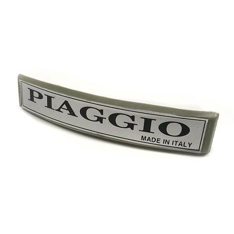 Vespa Piaggio Seat Badge Plaque - Plastic