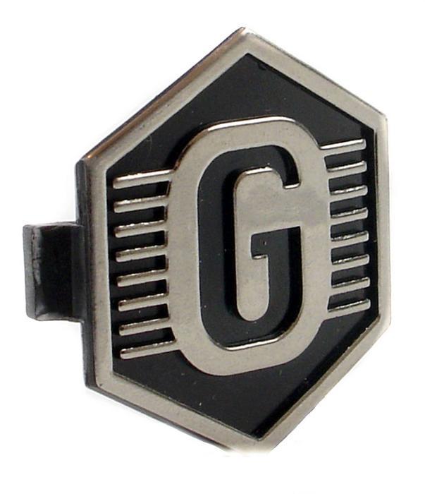 Horncover Badge Hexagon Shaped Clip In LML "G"