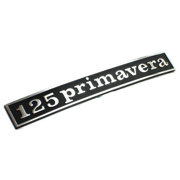 Vespa 125 Primavera Rear Frame Badge