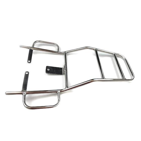Vespa PX PE T5 Classic Super Sprint VBB GS Rear Rack with Grab Rail - Stainless Steel
