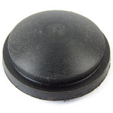 Vespa EFL PX Disc 125-200 Front Nut Cover Black Plastic - Genuine