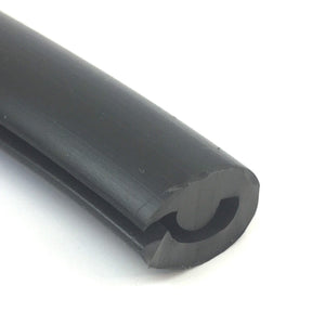 Vespa  PX/PE/T5/V50/Prim/PK Black Leg Shield Beading Rubber - 170cm - Beedspeed