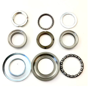 Vespa PX PE T5 PK V50 Rally Super Sprint GS SS Steering Bearing Upper & Lower Set Kit 9 Pieces
