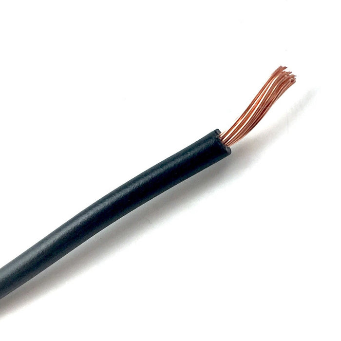 Automotive Wiring/Wire Cable Black Per Meter