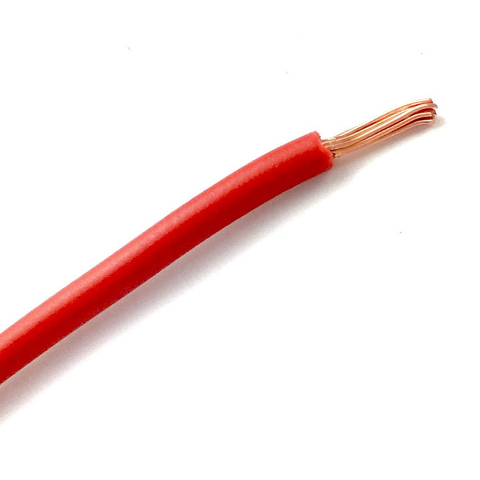 Automotive Wiring/Wire Cable Red Per Meter