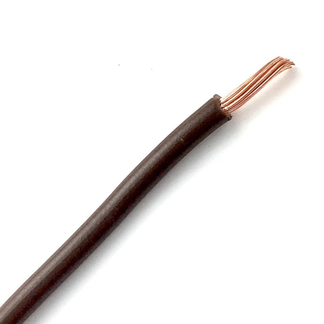 Automotive Wiring/Wire Cable Brown Per Meter