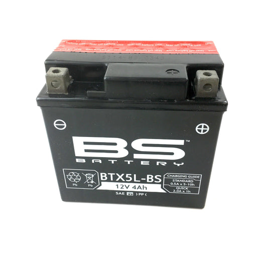 Battery - 12 V - YTX5-LBS / CTX5-LBS - Easy Fill Acid Pack - Beedspeed