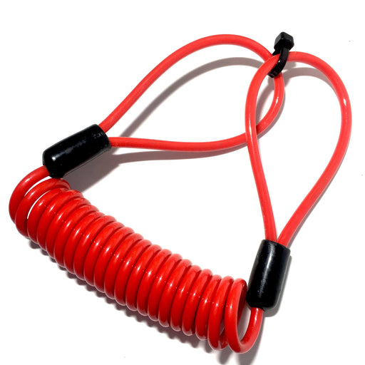 Lock - Disc Lock Reminder Cable - Red