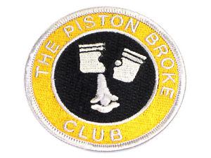 Piston Broke Club Patch